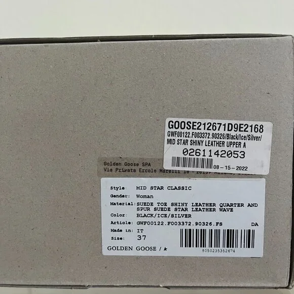 LIKE NEW Golden Goose Mid Star Sneakers - Picture 12 of 12